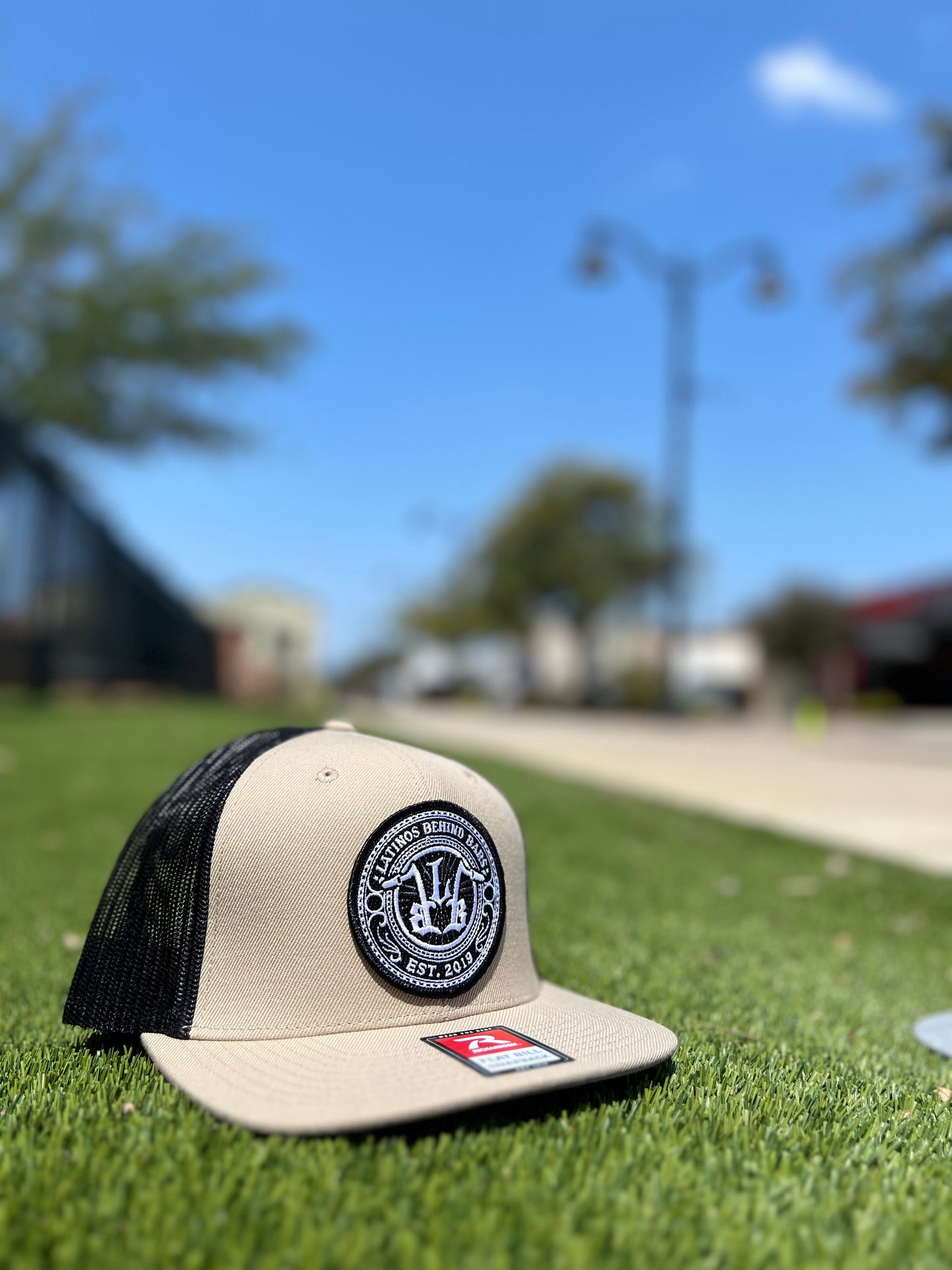 LBB Seal Snapback - TAN/BLK